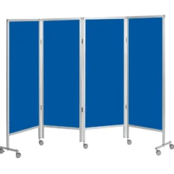 Paravent mit Rollen