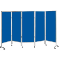 Paravent mit Rollen