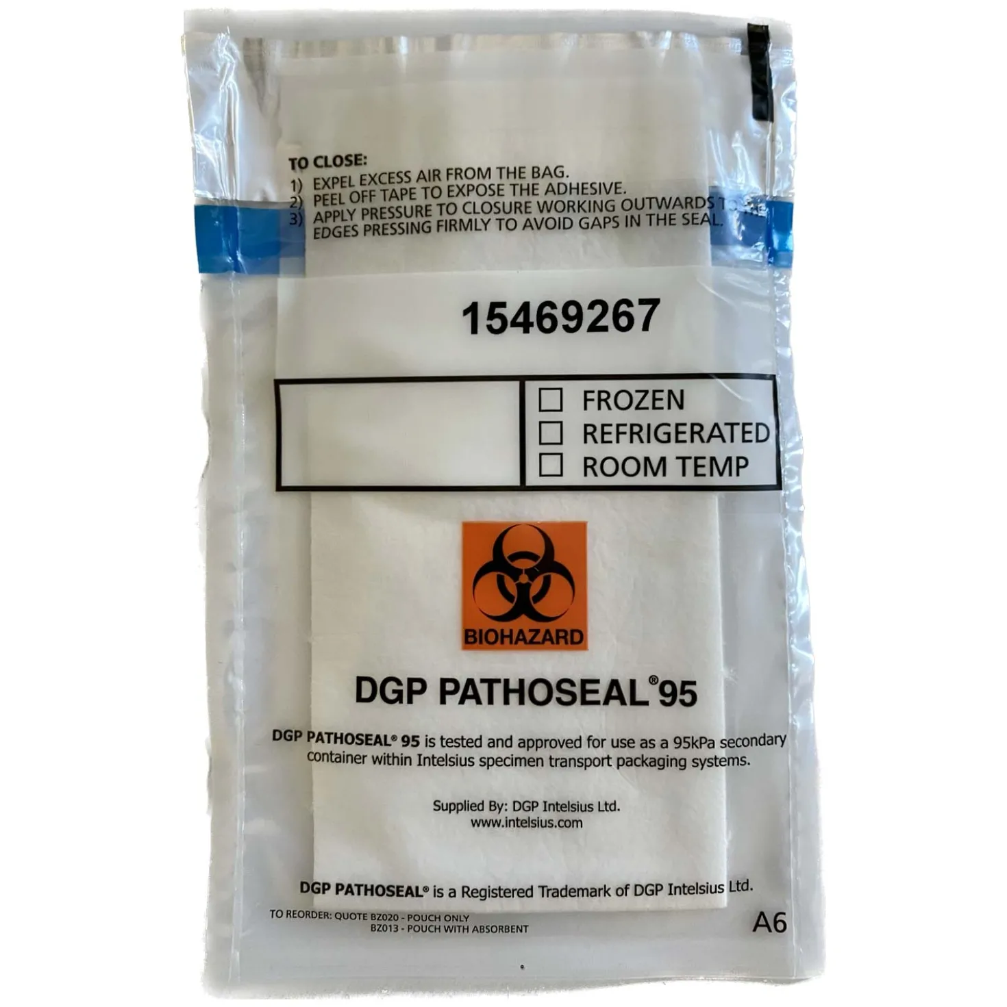 Pathoseal Probenbeutel