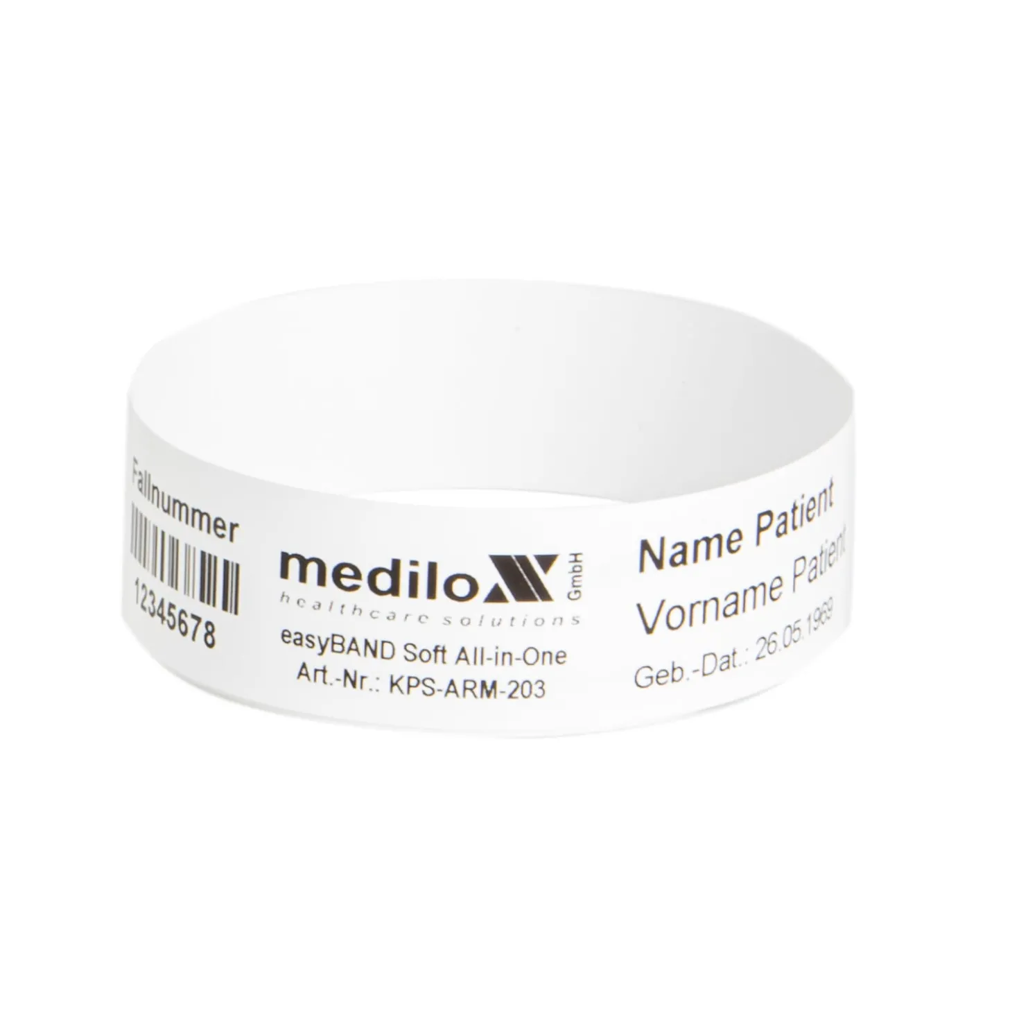 Patientenarmband easyBAND soft