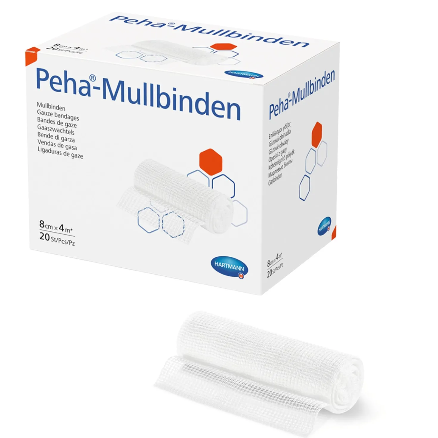 Peha-Mullbinden, 4 m Länge