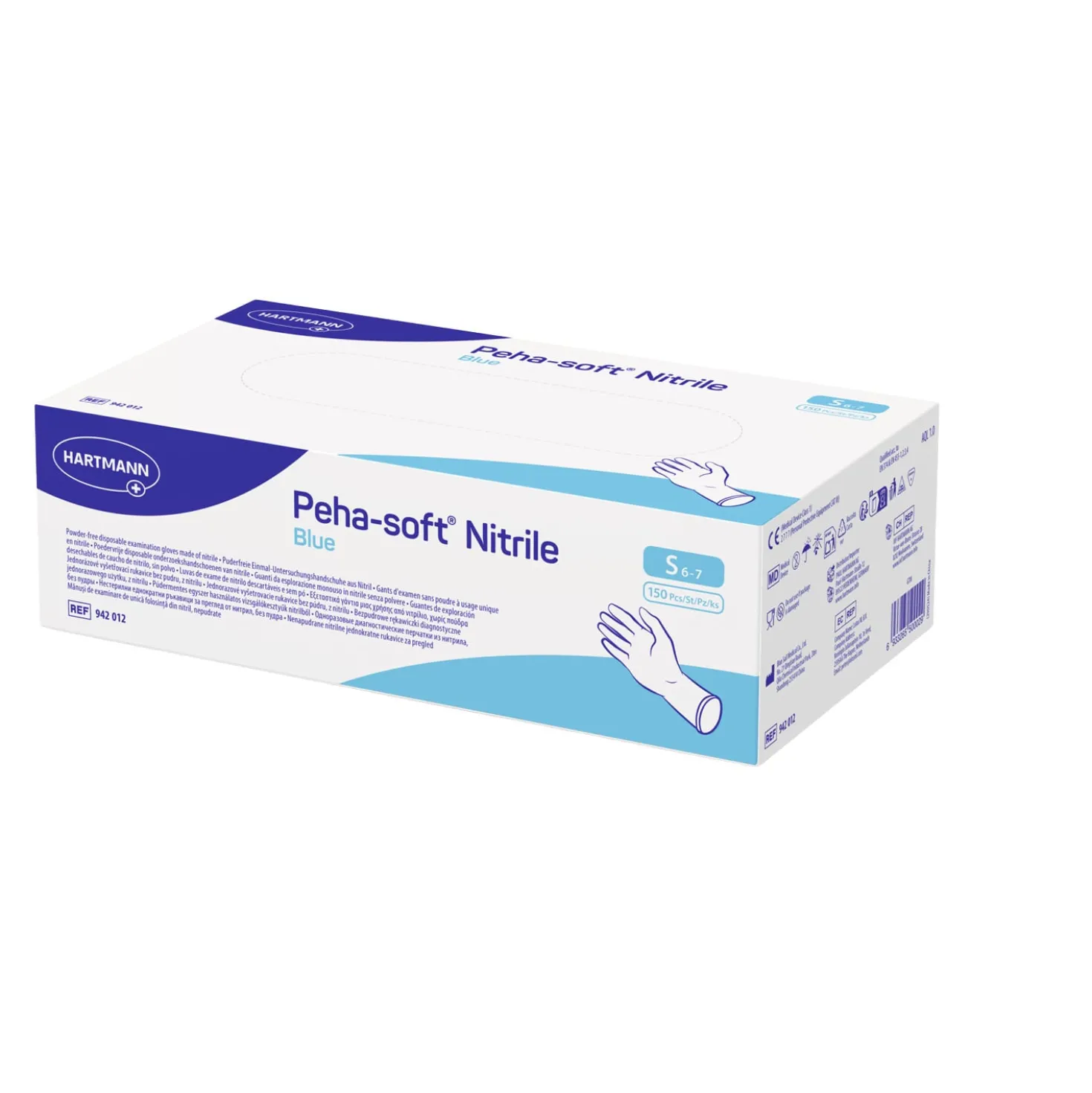 Peha-soft nitrile blue (150 Stück)