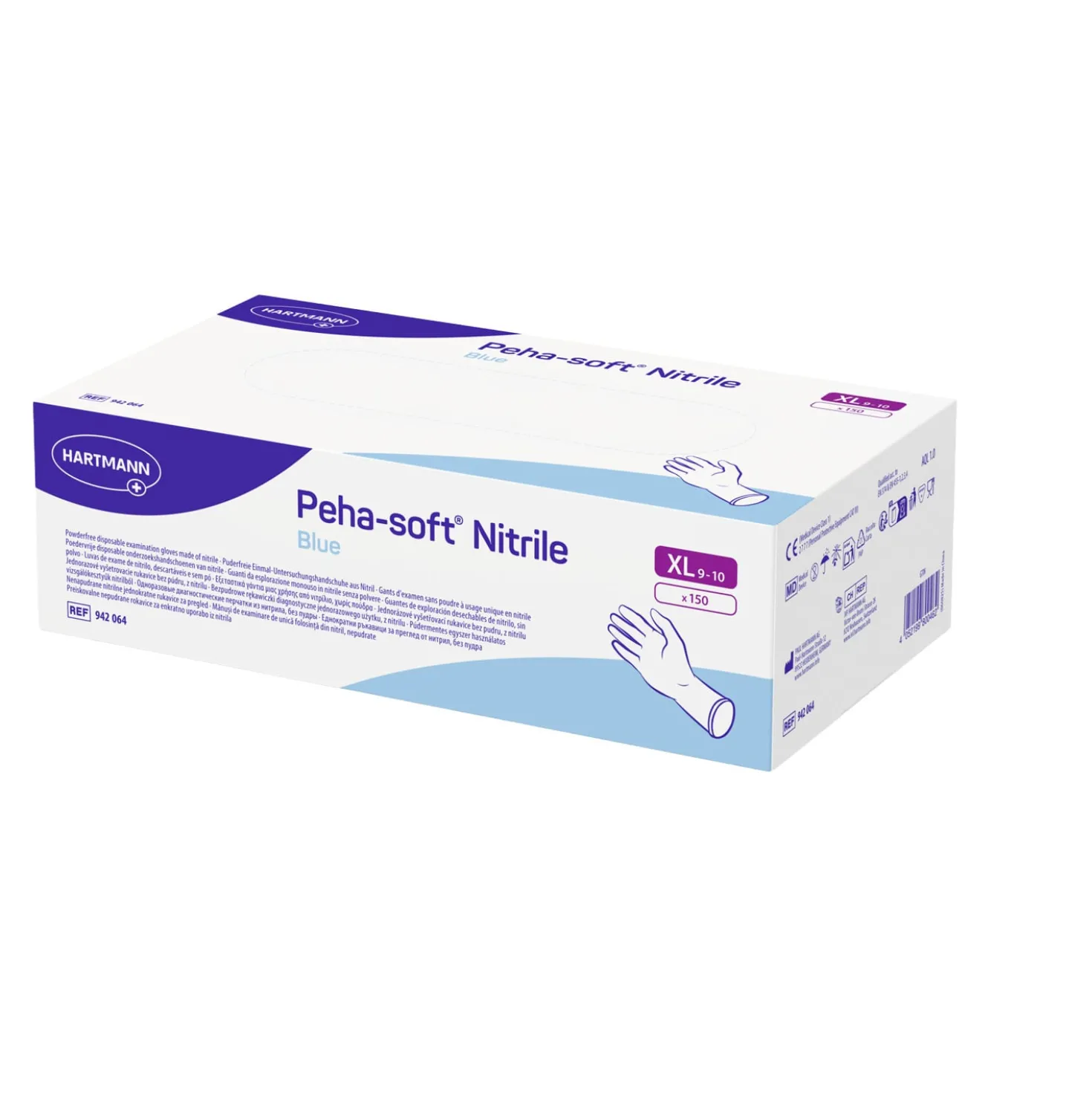 Peha-soft nitrile blue (150 Stück)