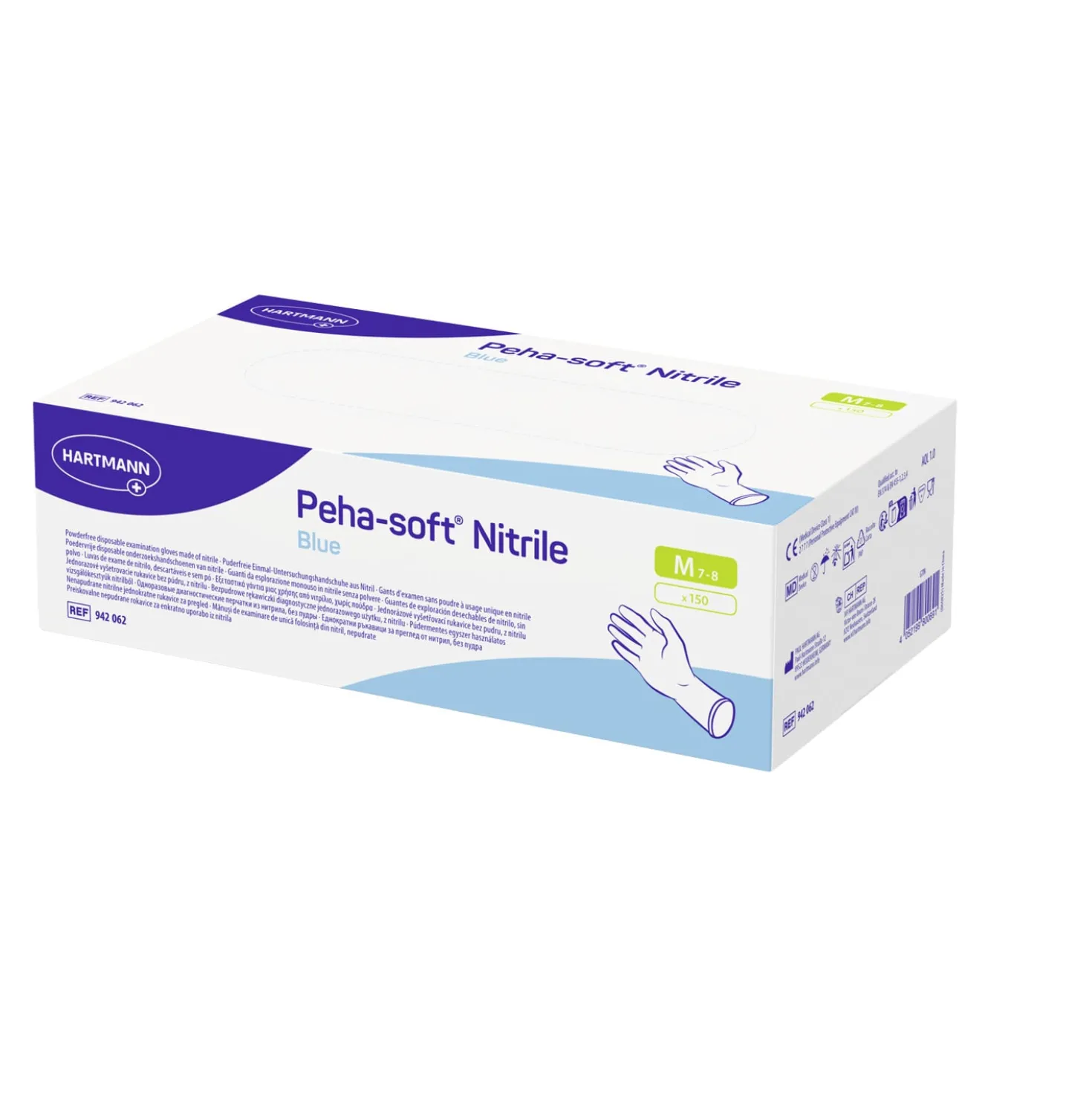 Peha-soft nitrile blue (150 Stück)