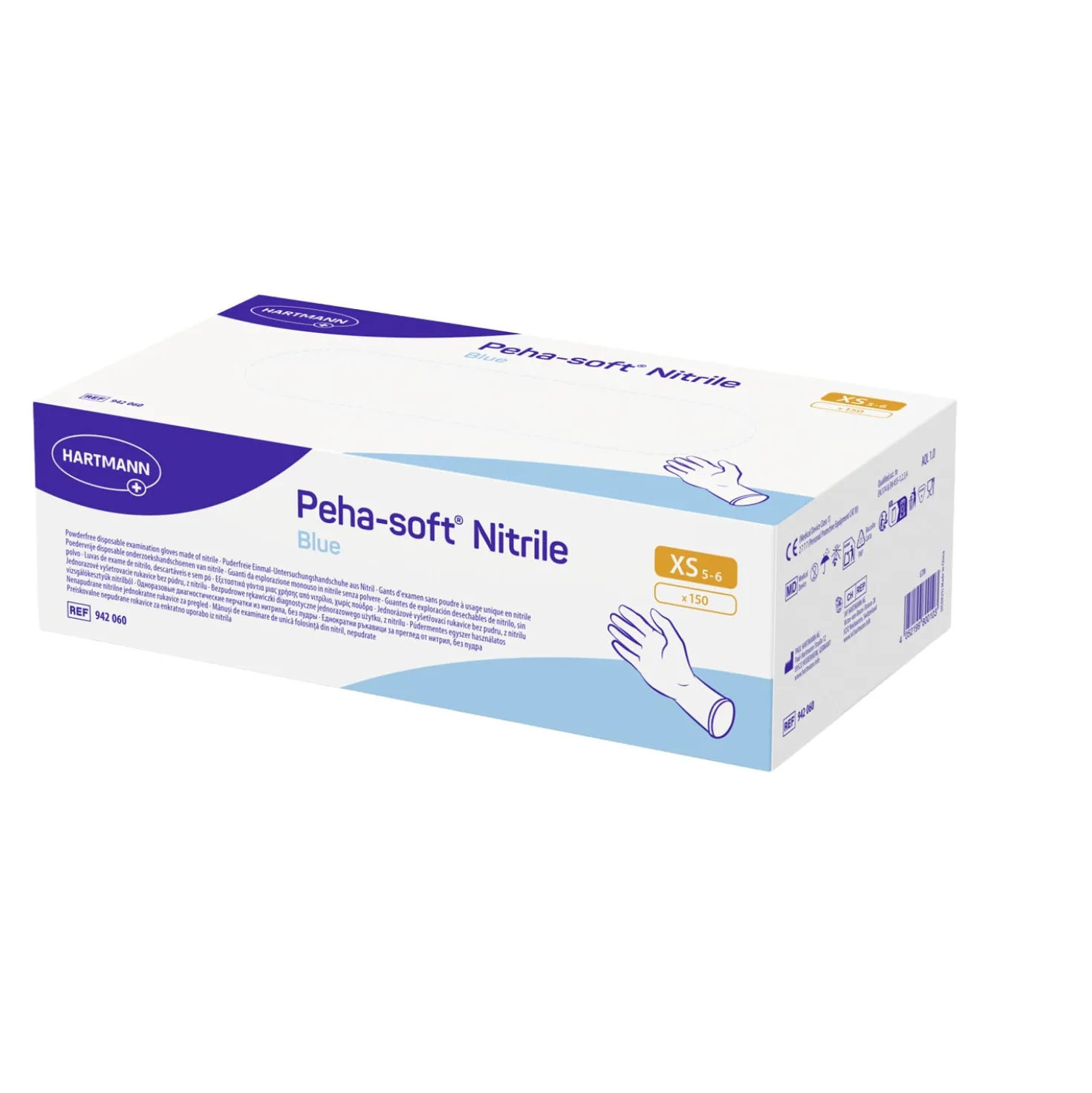 Peha-soft nitrile blue (150 Stück)