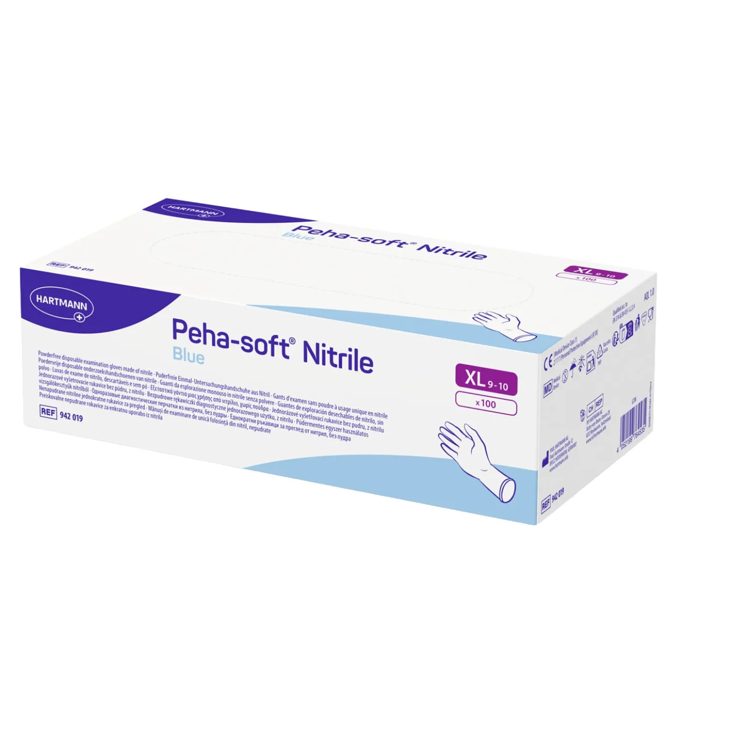 Peha-soft® nitrile blue (100 Stück)