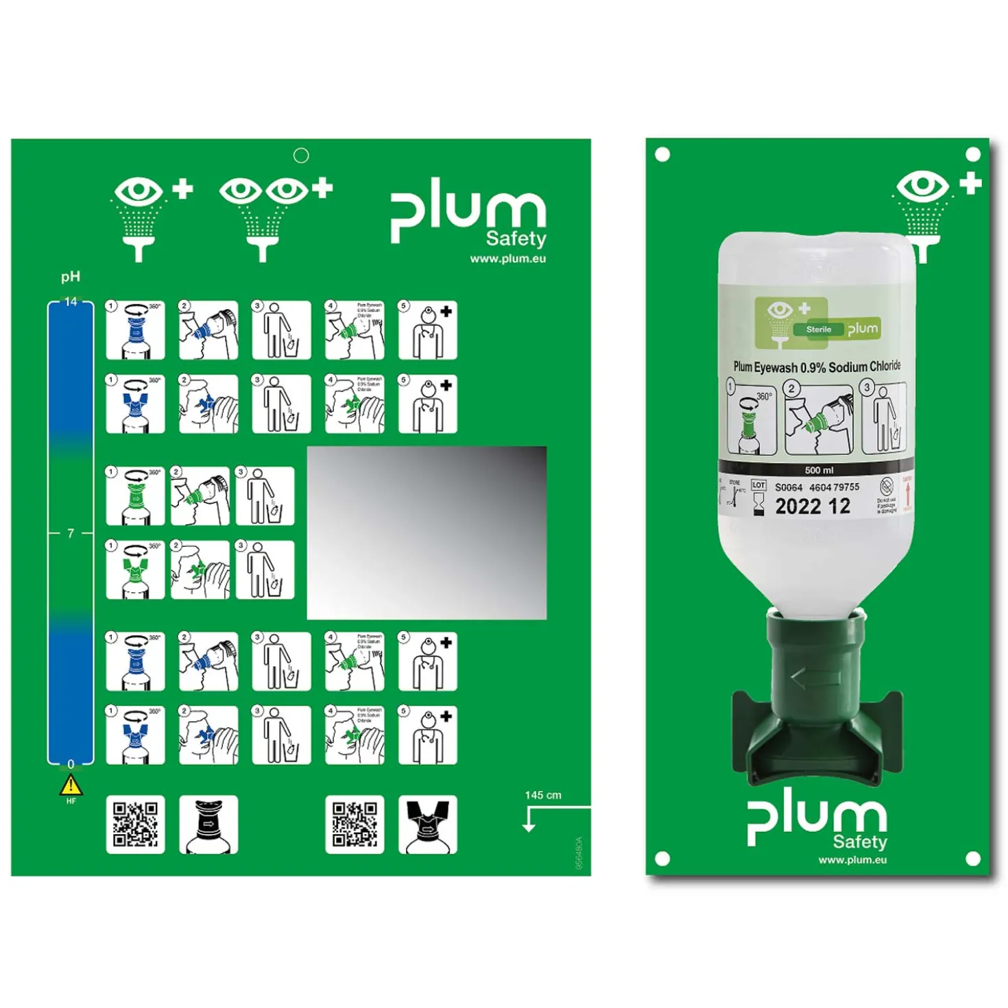 Plum Augenspülstation