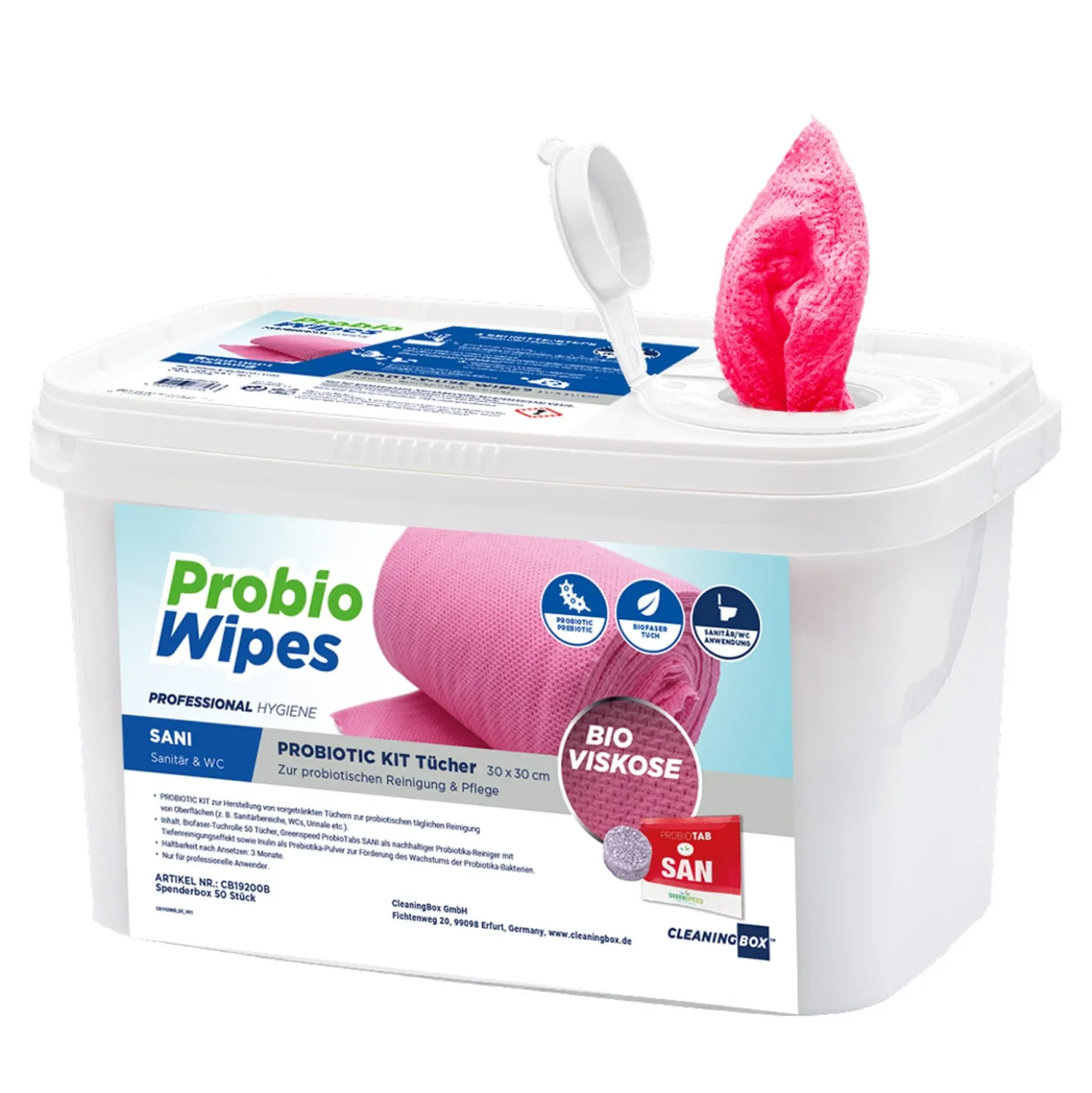 ProbioWipes Probiotic KIT Spenderbox