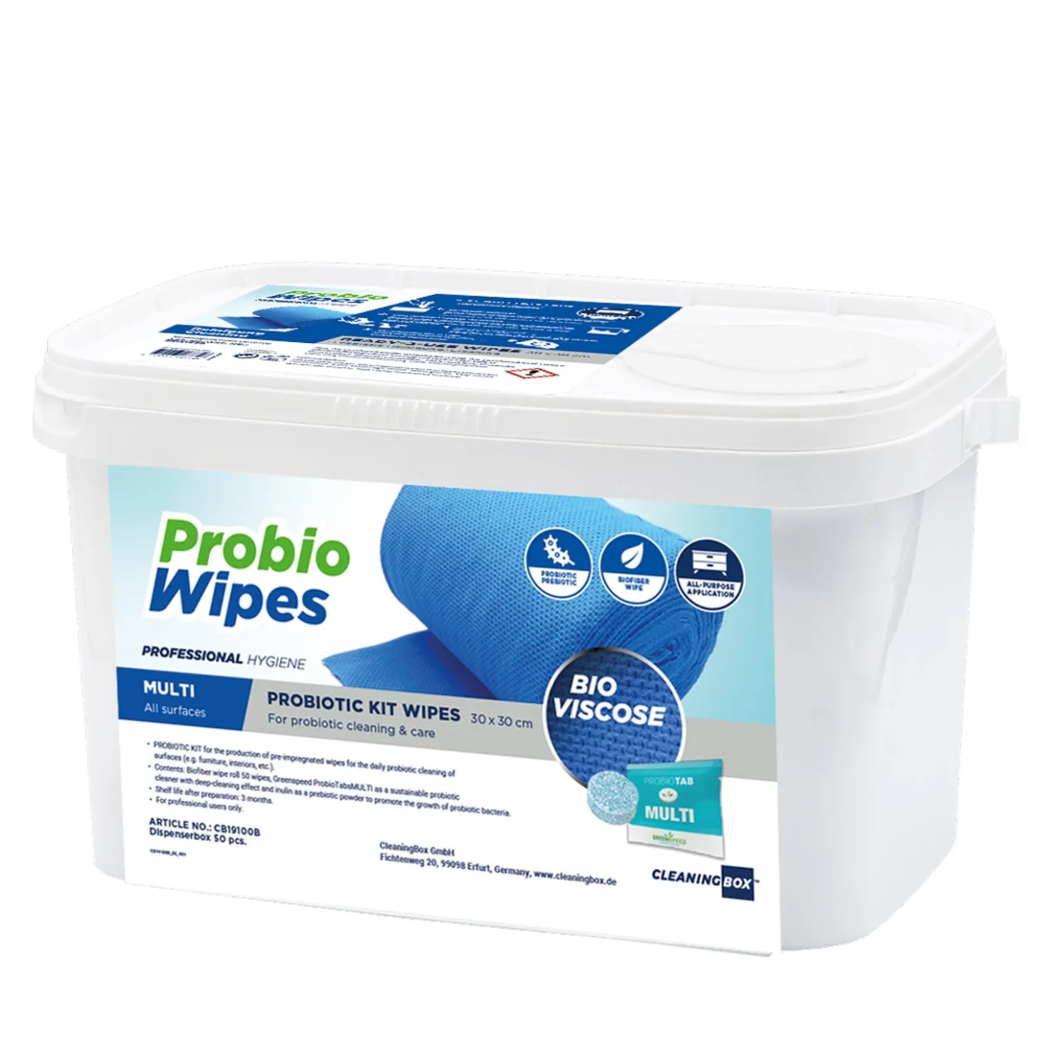 ProbioWipes Probiotic KIT Spenderbox