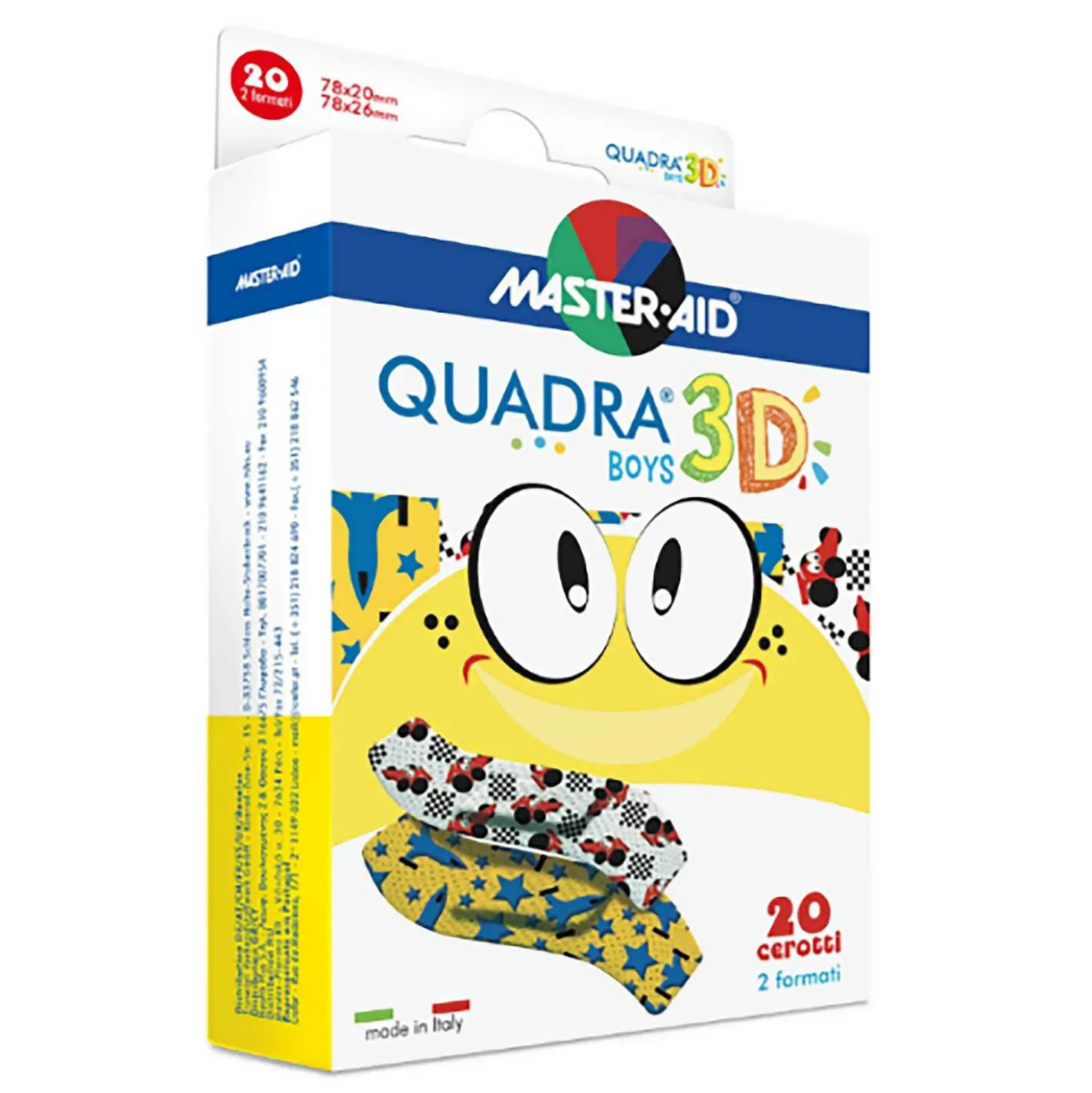 QUADRA® 3D Kinderpflaster