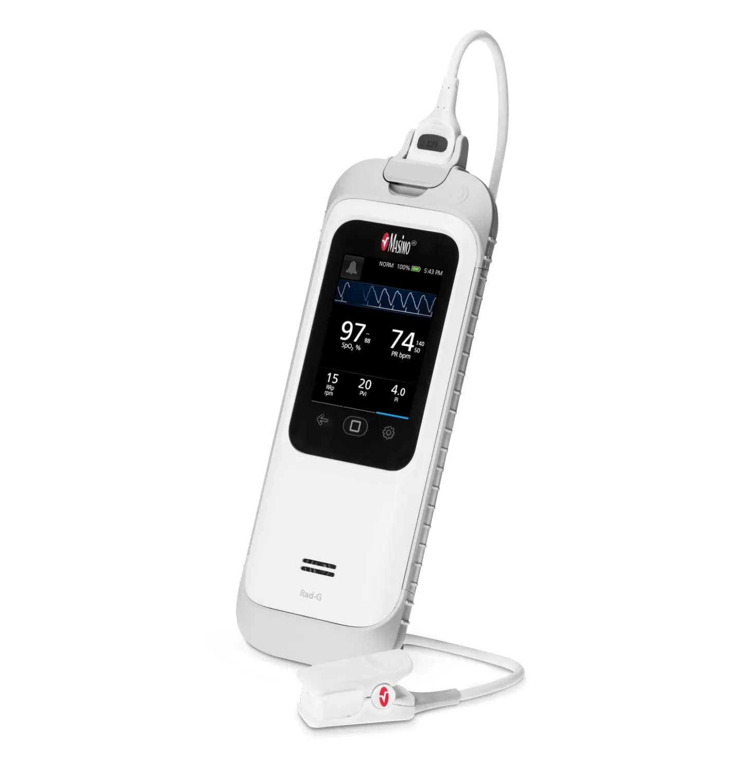Rad-G™ Pulsoximeter mit Sensor
