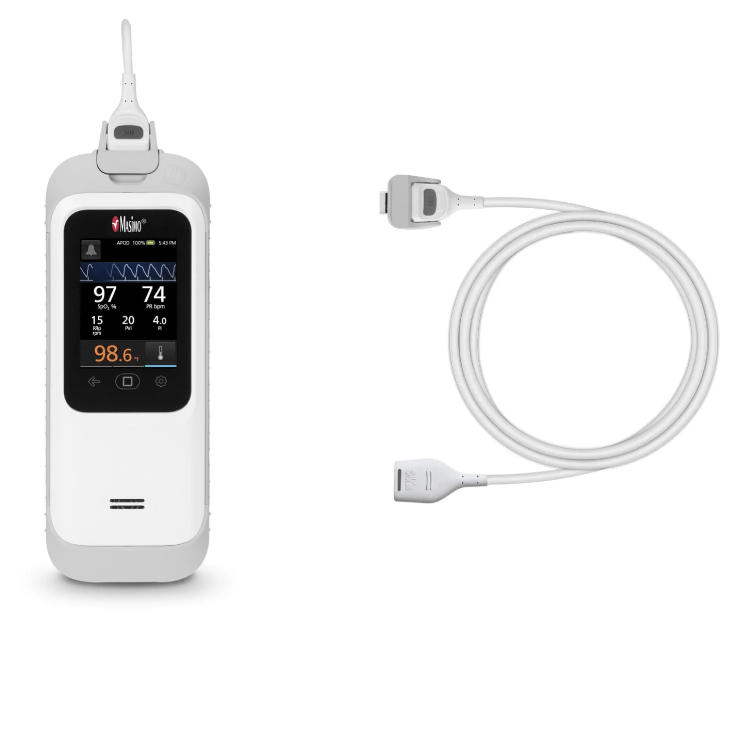 Rad-G™ Pulsoximeter mit Sensor
