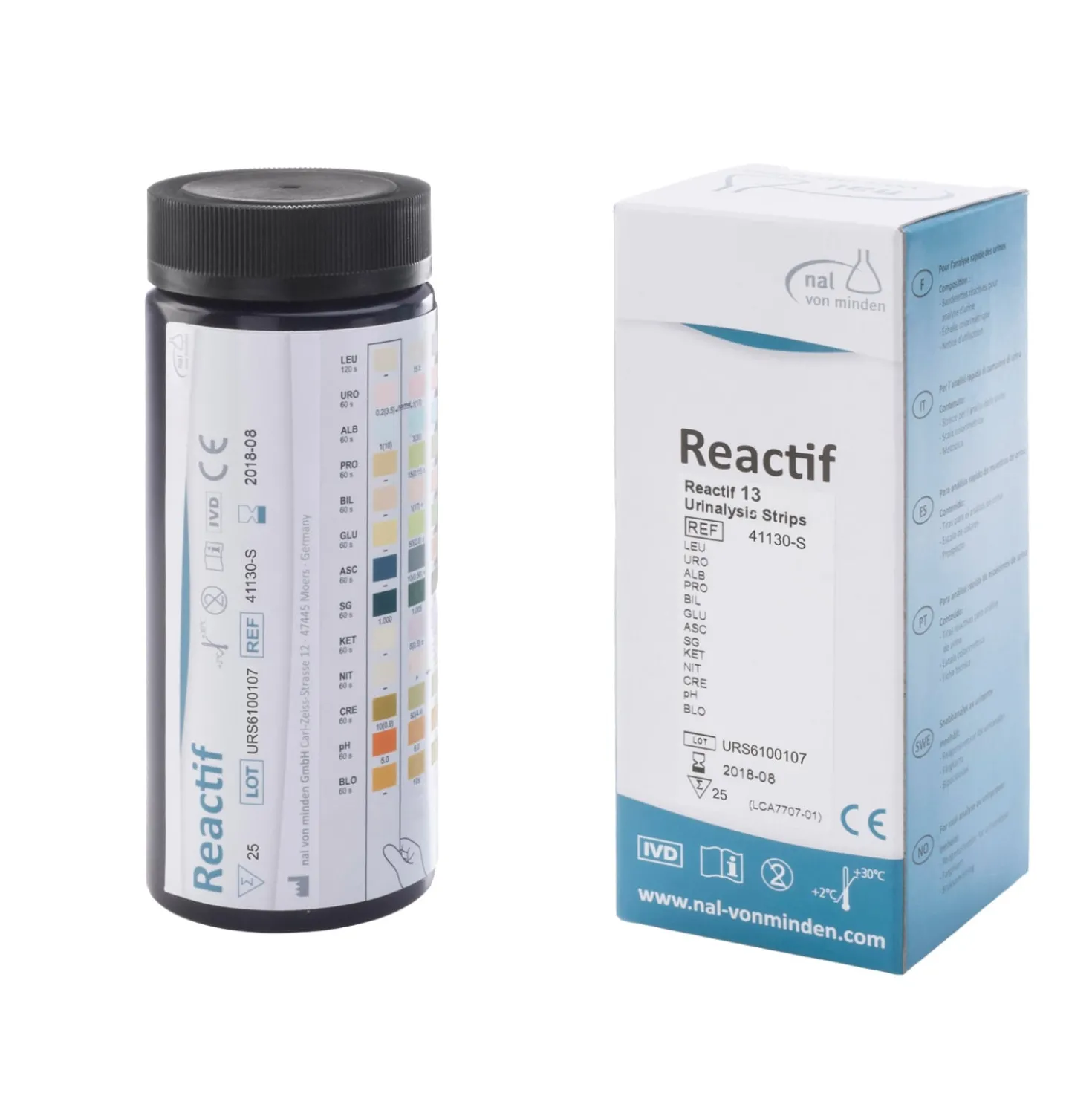Reactif Urinanalysestreifen 13