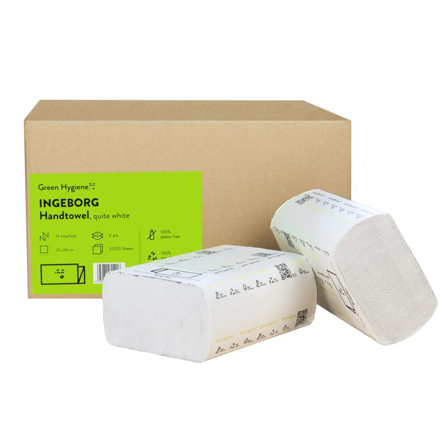 Recycling-Falthandtücher INGEBORG