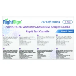 RightSign COVID-/Flu-/RSV-/Adeno-Kombitest