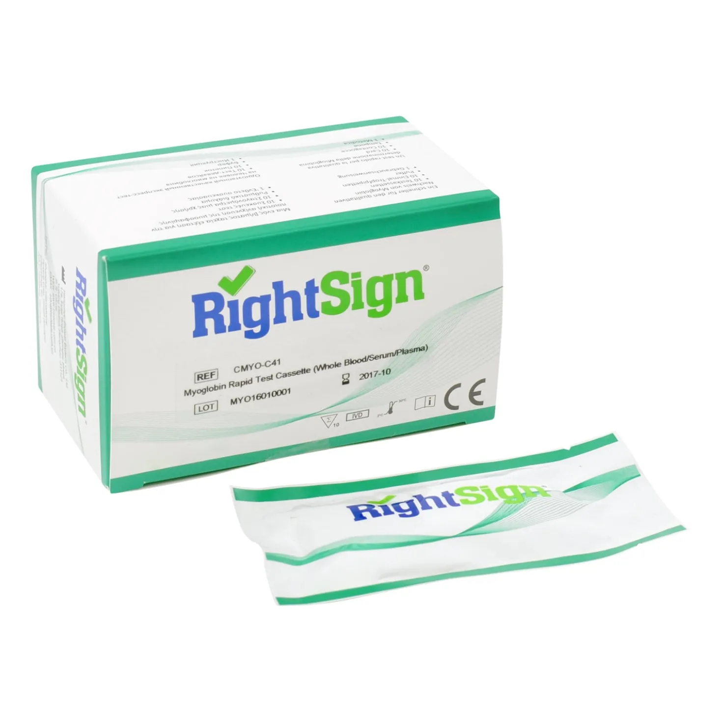 Right Sign Myoglobin-Test