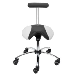 Sattelhocker mit abnehmbarer Lehne