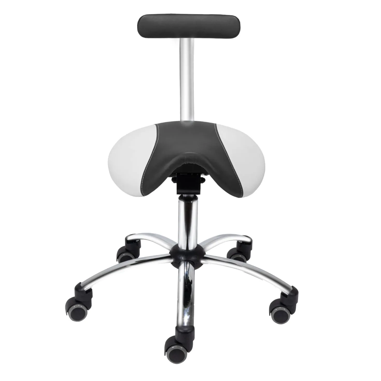 Sattelhocker mit abnehmbarer Lehne