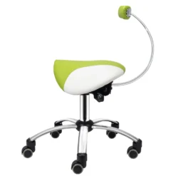 Sattelhocker mit abnehmbarer Lehne