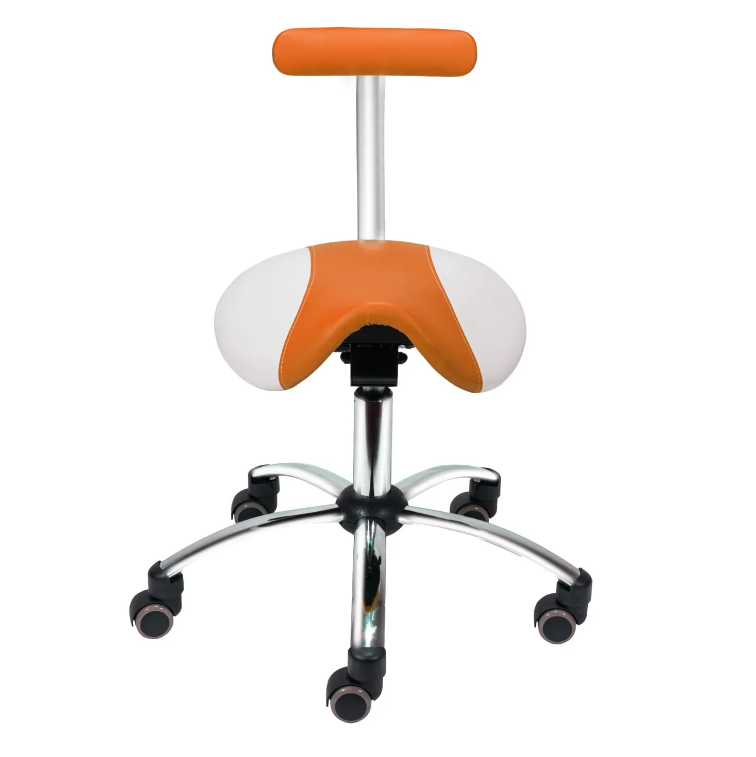 Sattelhocker mit abnehmbarer Lehne
