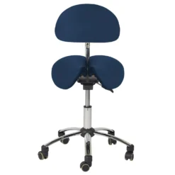 Sattel-Hocker mit Rückenlehne