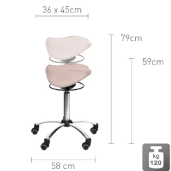 Sattelhocker mit Swing-Mechanismus