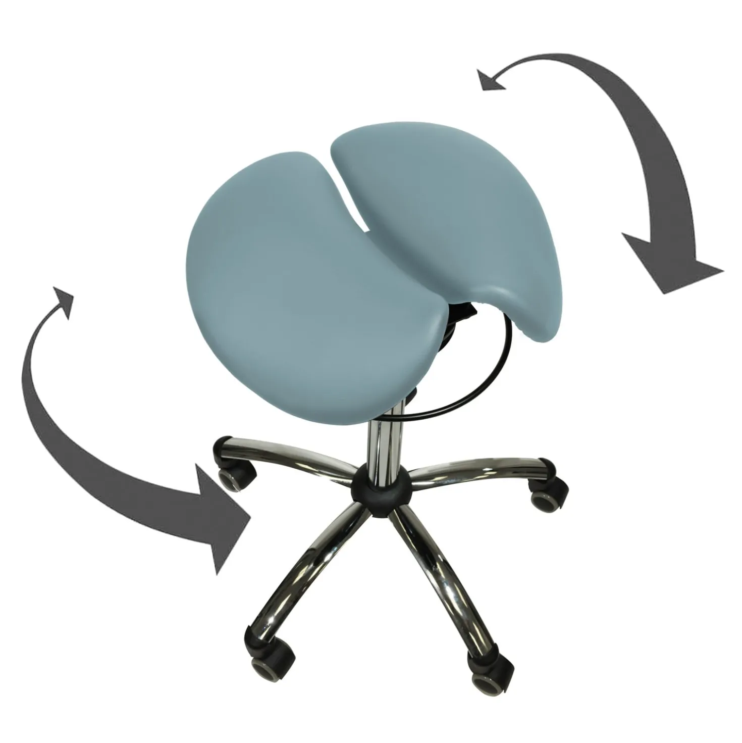 Sattelhocker mit Swing-Mechanismus