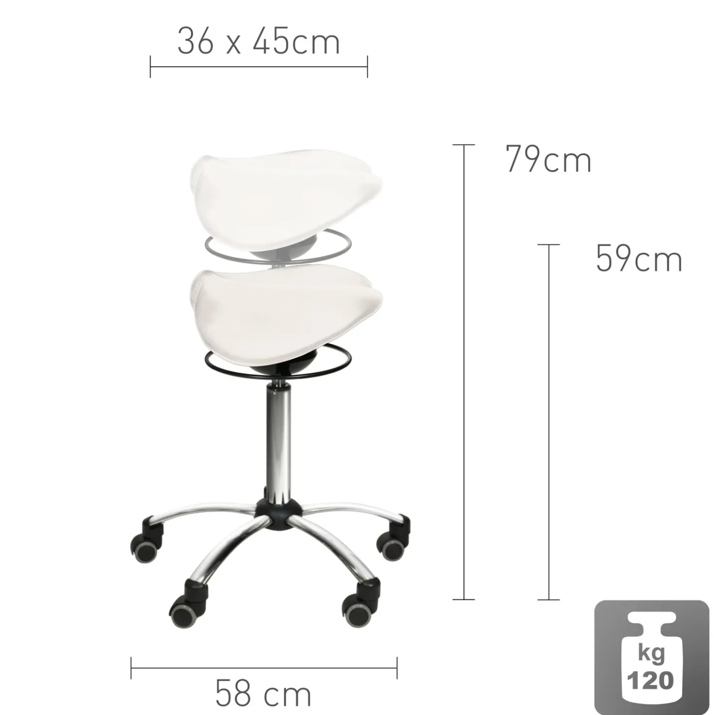 Sattelhocker mit Swing-Mechanismus
