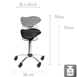Sattelhocker mit Swing-Mechanismus