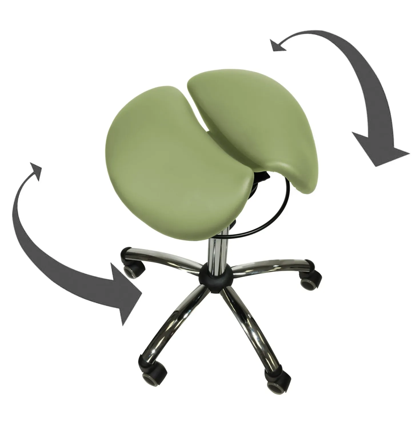 Sattelhocker mit Swing-Mechanismus