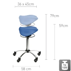 Sattelhocker mit Swing-Mechanismus
