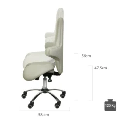 Sattelsitz mit hohem Rücken