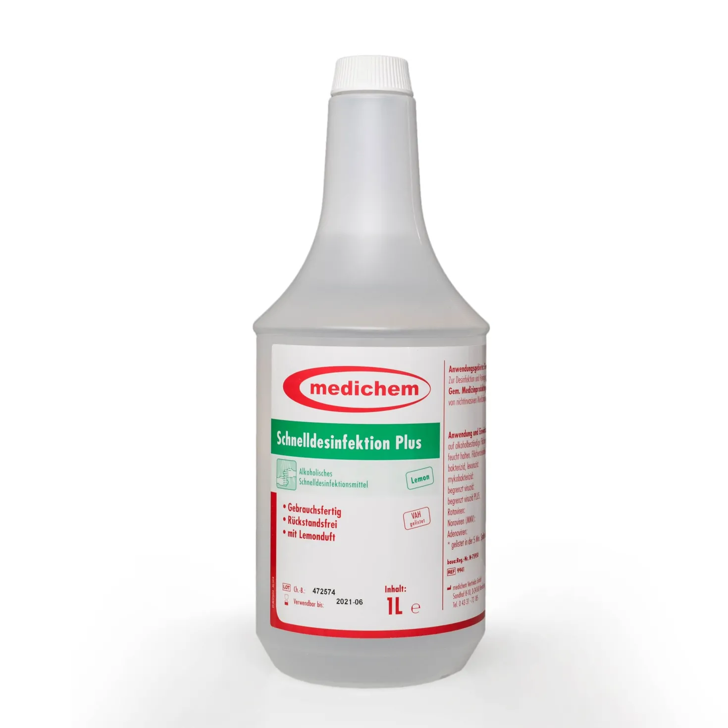 Schnelldesinfektion plus