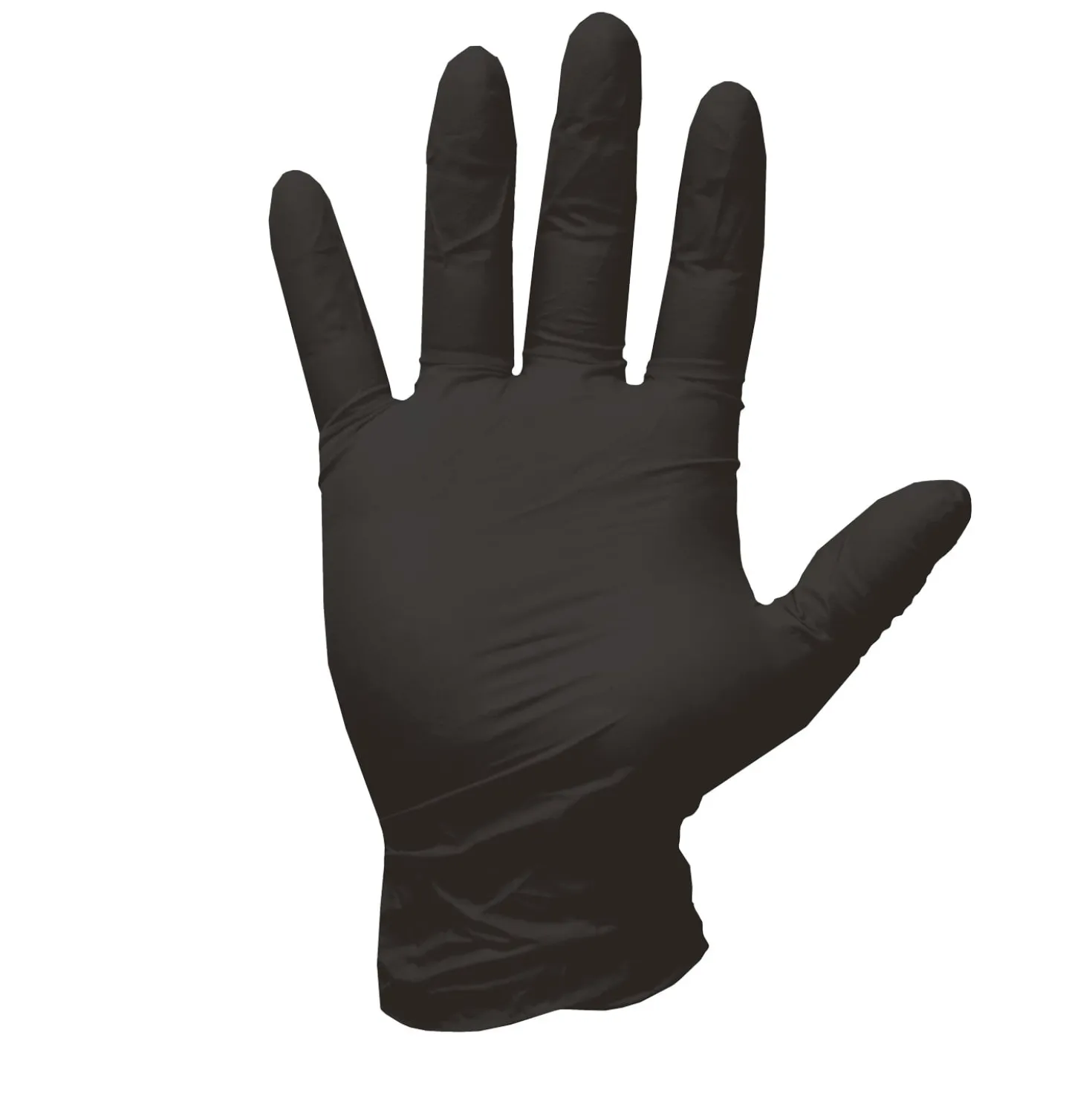 Schwarze Nitrilhandschuhe