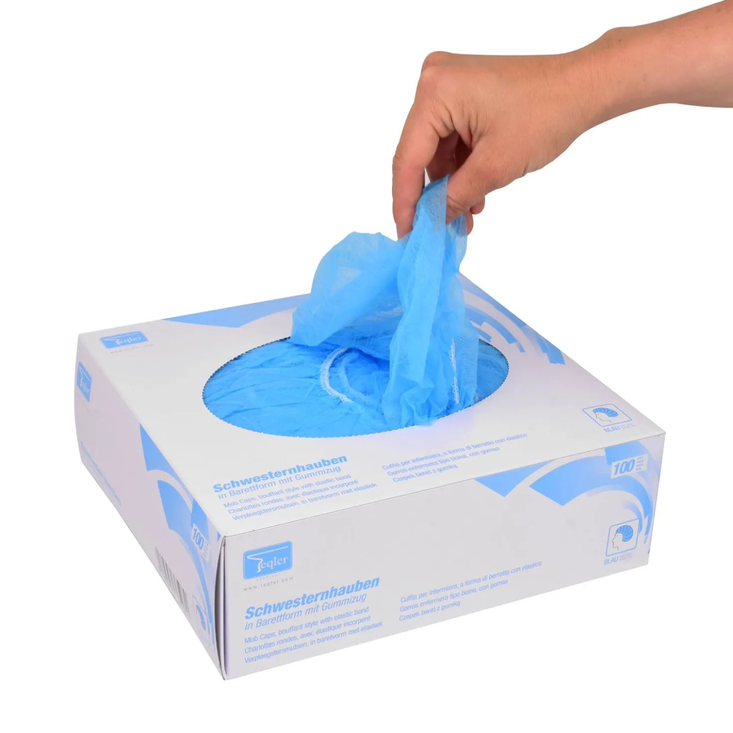 Schwesternhaube in Barettform