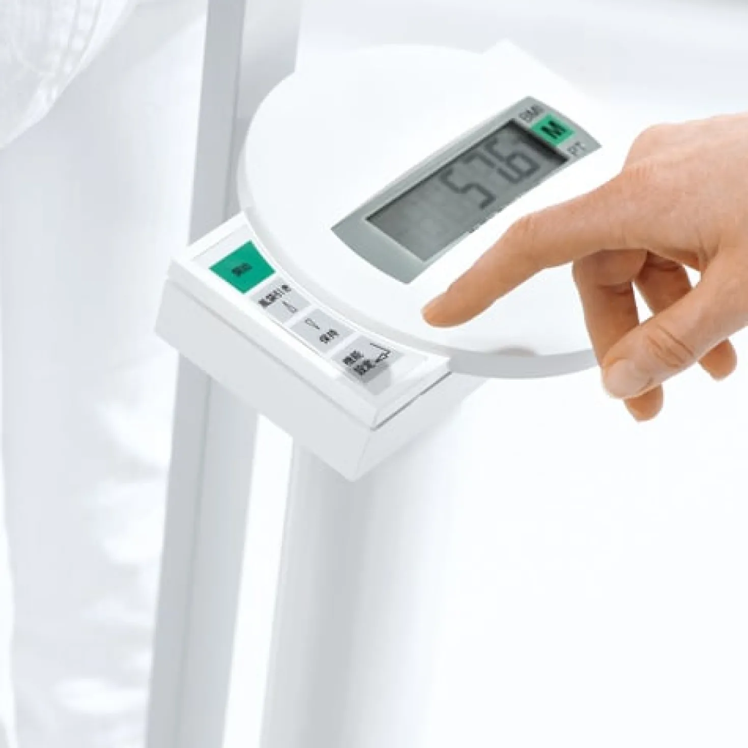 seca 799, Elektronische Säulenwaage, geeicht