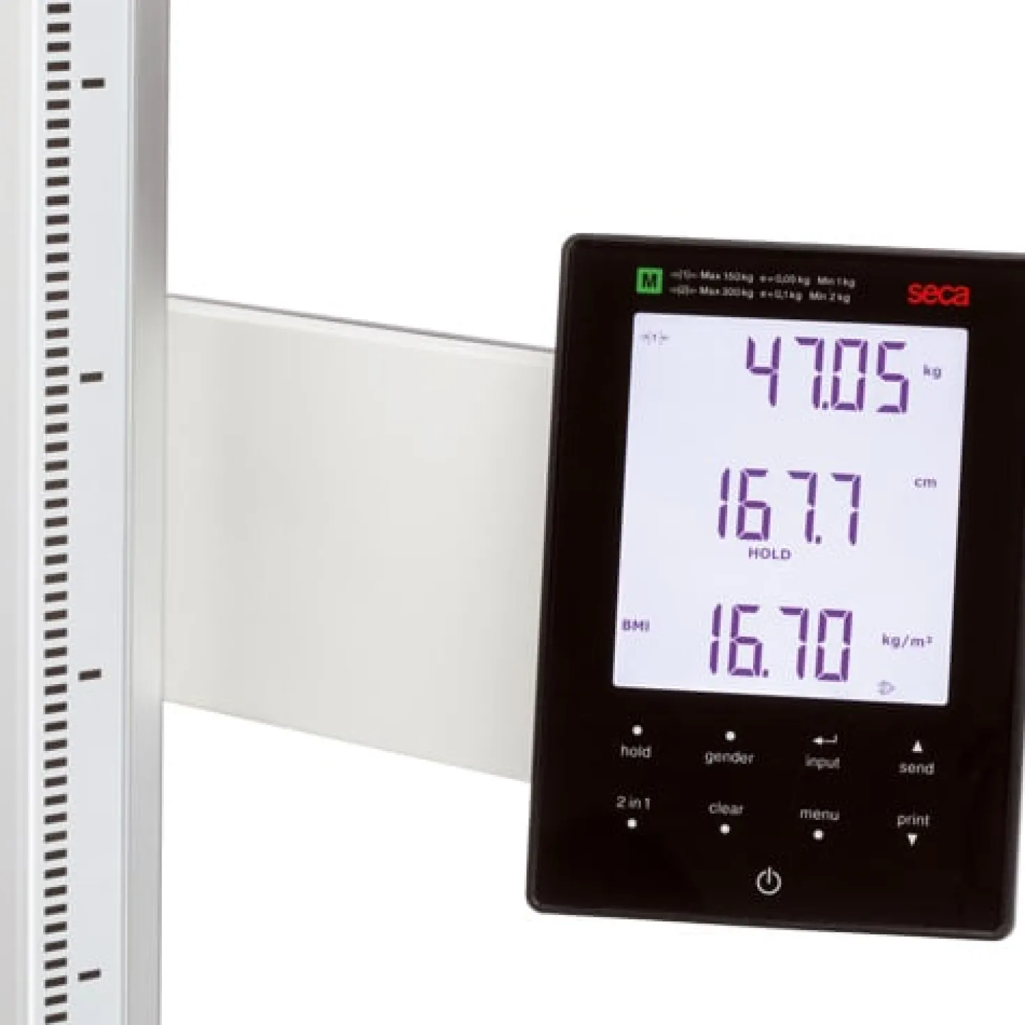 seca 285, funkfähige, geeichte Messstation
