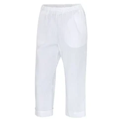 Seersucker ¾ Hose für Damen
