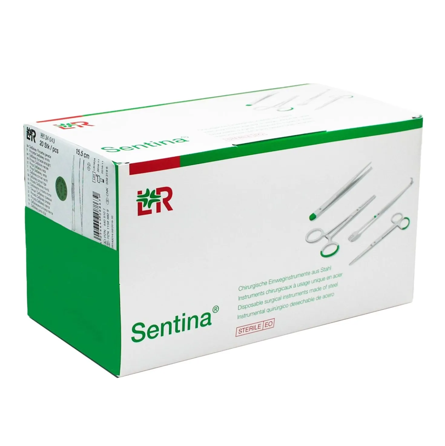 Sentina® DeBakey-Pinzette