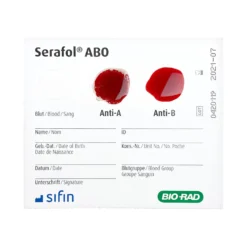 Serafol AB0 Bedside-Karten