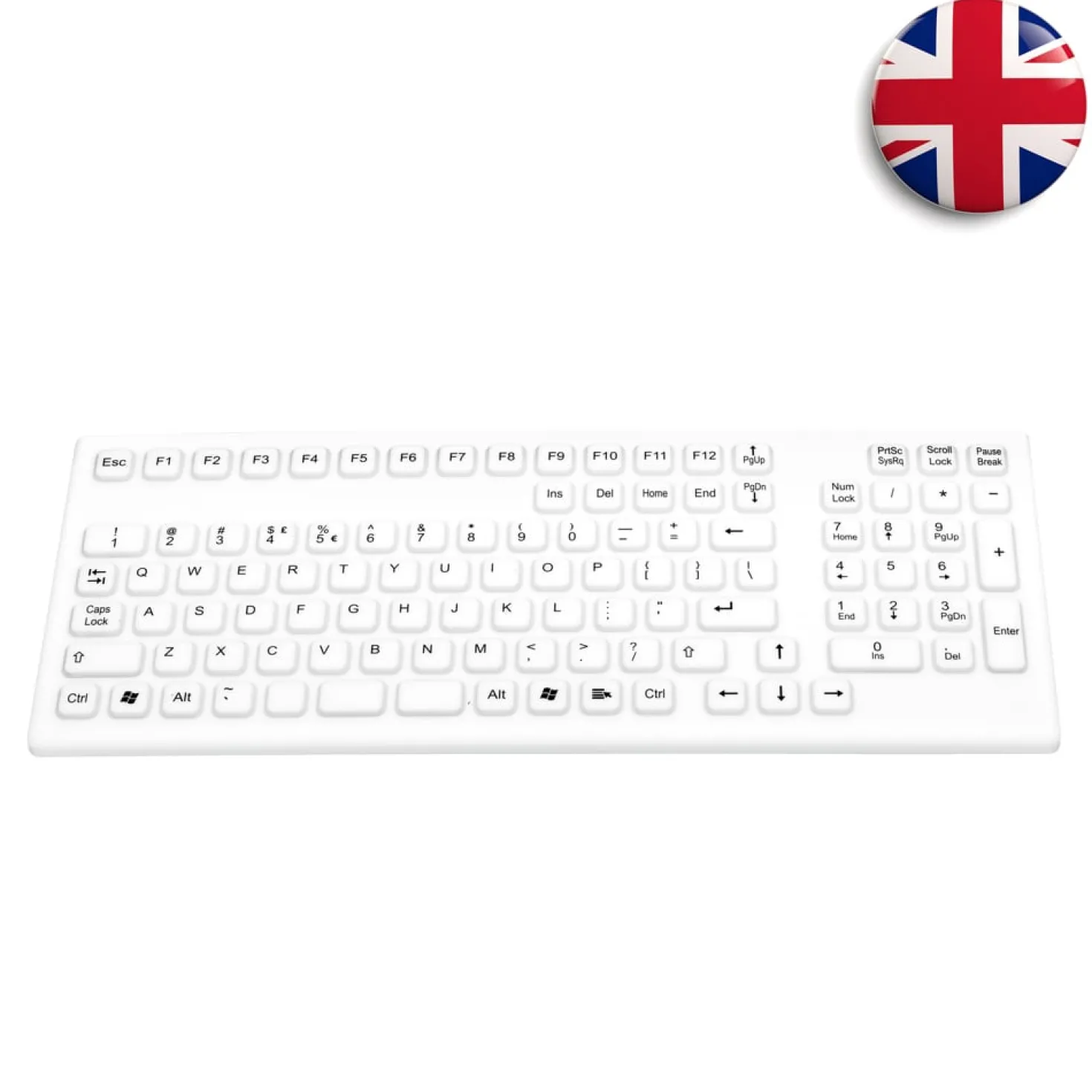 Silikon-Tastatur