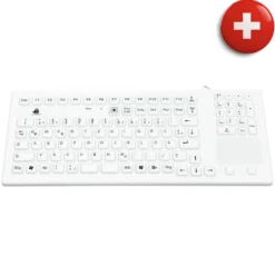Silikon-Tastatur mit Touch-Pad