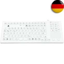 Silikon-Tastatur mit Touch-Pad