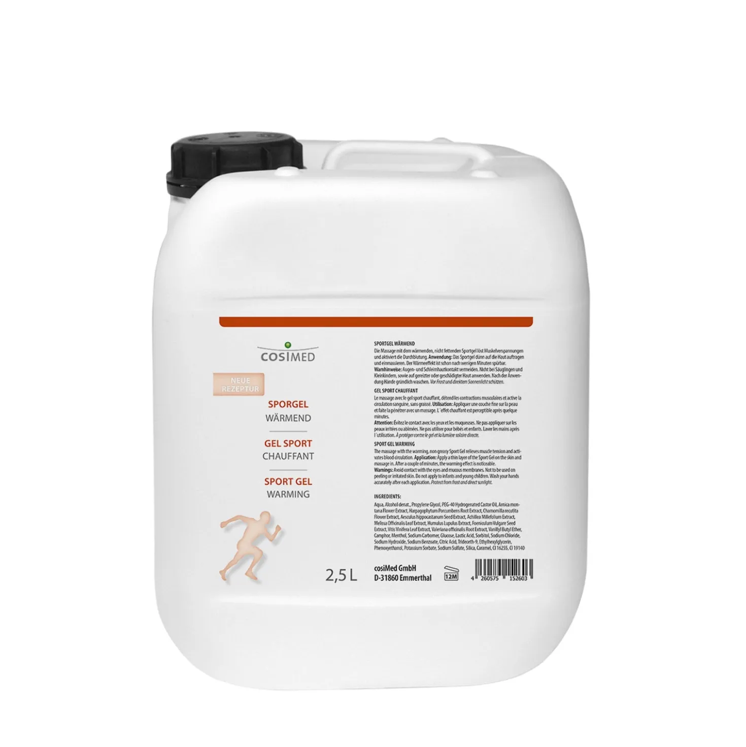 Sportgel wärmend