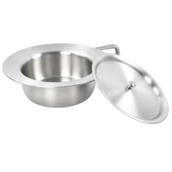 Steckbecken mit Deckel