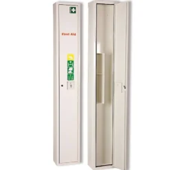 Stehschrank für Krankentrage, ohne Inhalt