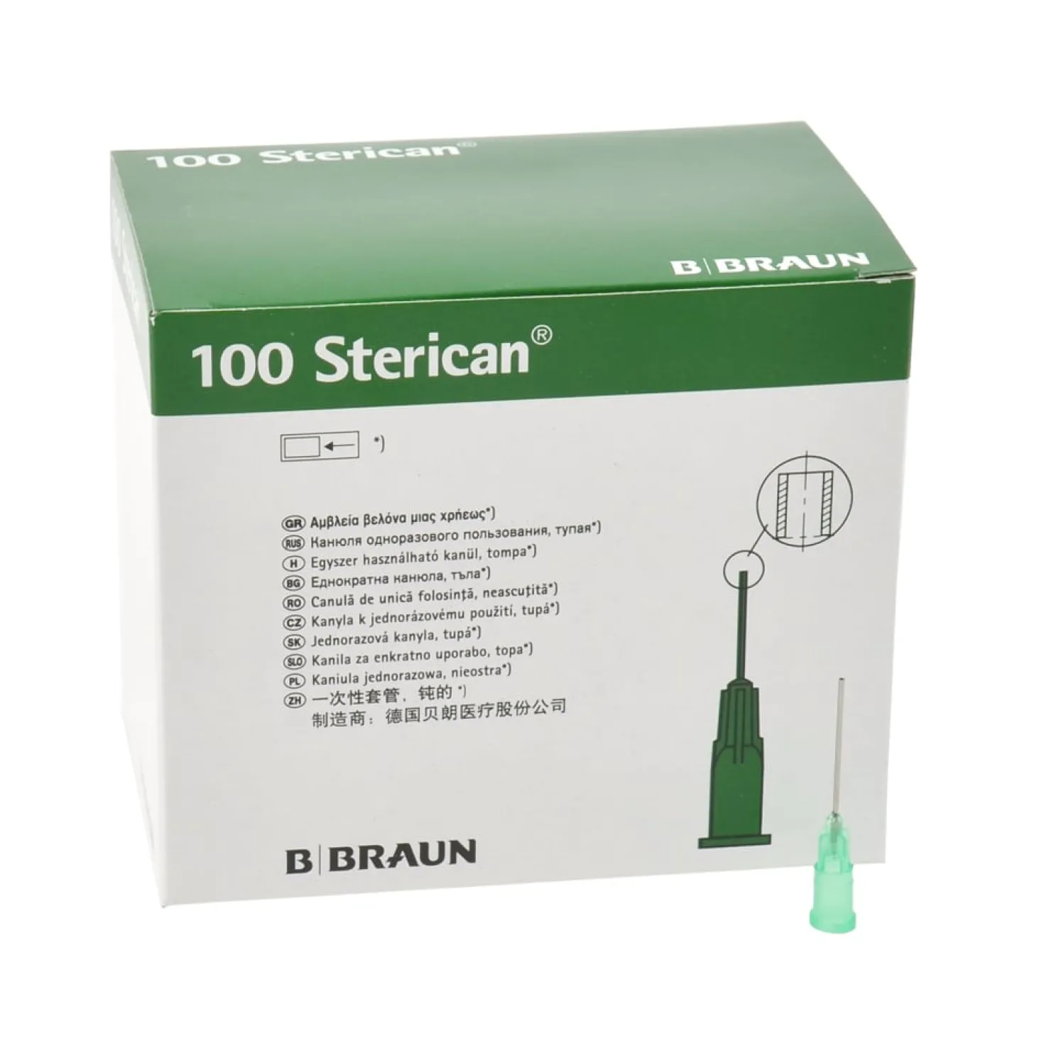 Sterican blunt/stumpf