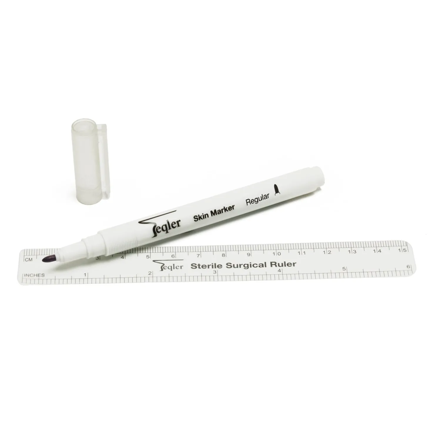 Sterile Hautmarker mit Lineal