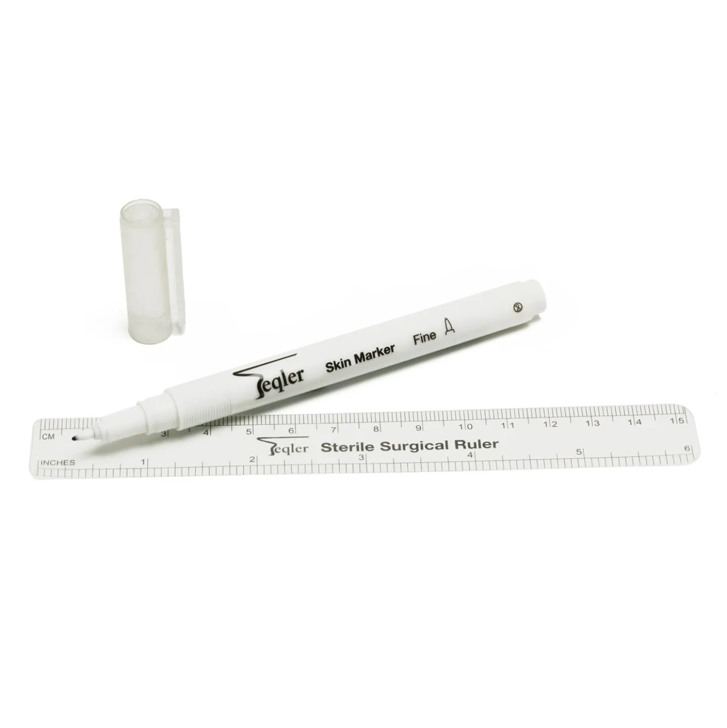 Sterile Hautmarker mit Lineal