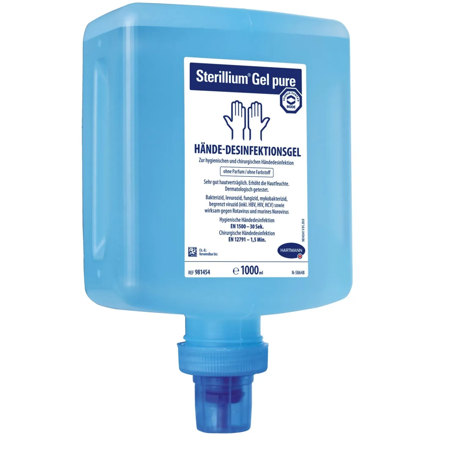 Sterillium Gel pure CleanSafe Flasche